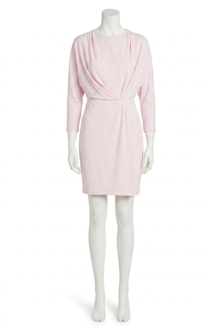 NEW SIMKHAI tasha draped mini dress in cherry blossom